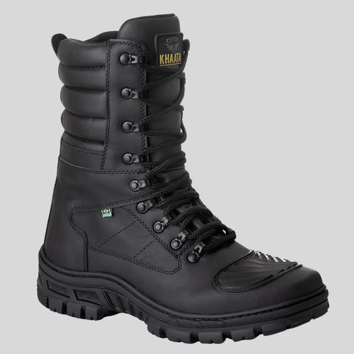 Bota Militar Coturno Adventure De Segurança Com Zíper