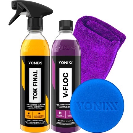 Cera Liquida Tok Final Manutenção Brilho V-Floc Shampoo Vonixx | Shopee Brasil
