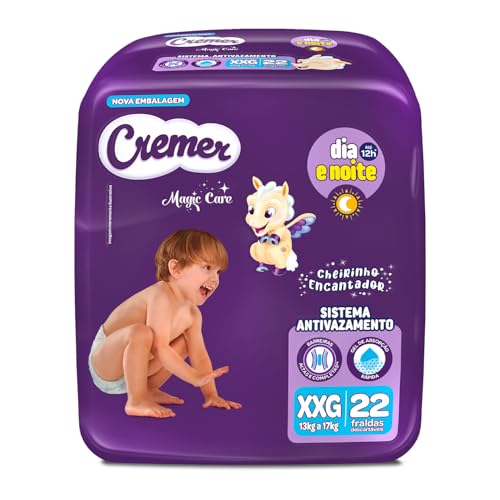 Fralda Cremer Magic Care XXG 22 unidades