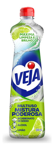 Limpador Multiuso Veja Mistura Poderosa Limão 500ml - R$ 6,44