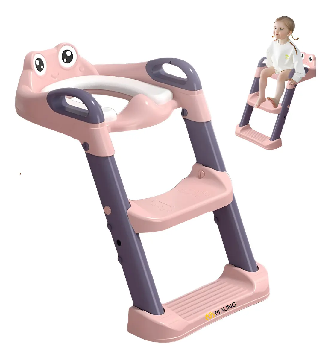 Assento Redutor Infantil Para Vaso Sanitário - Rosa
