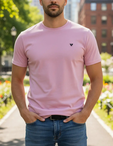 Camisa Slim Voker 100% Algodão P ao GG