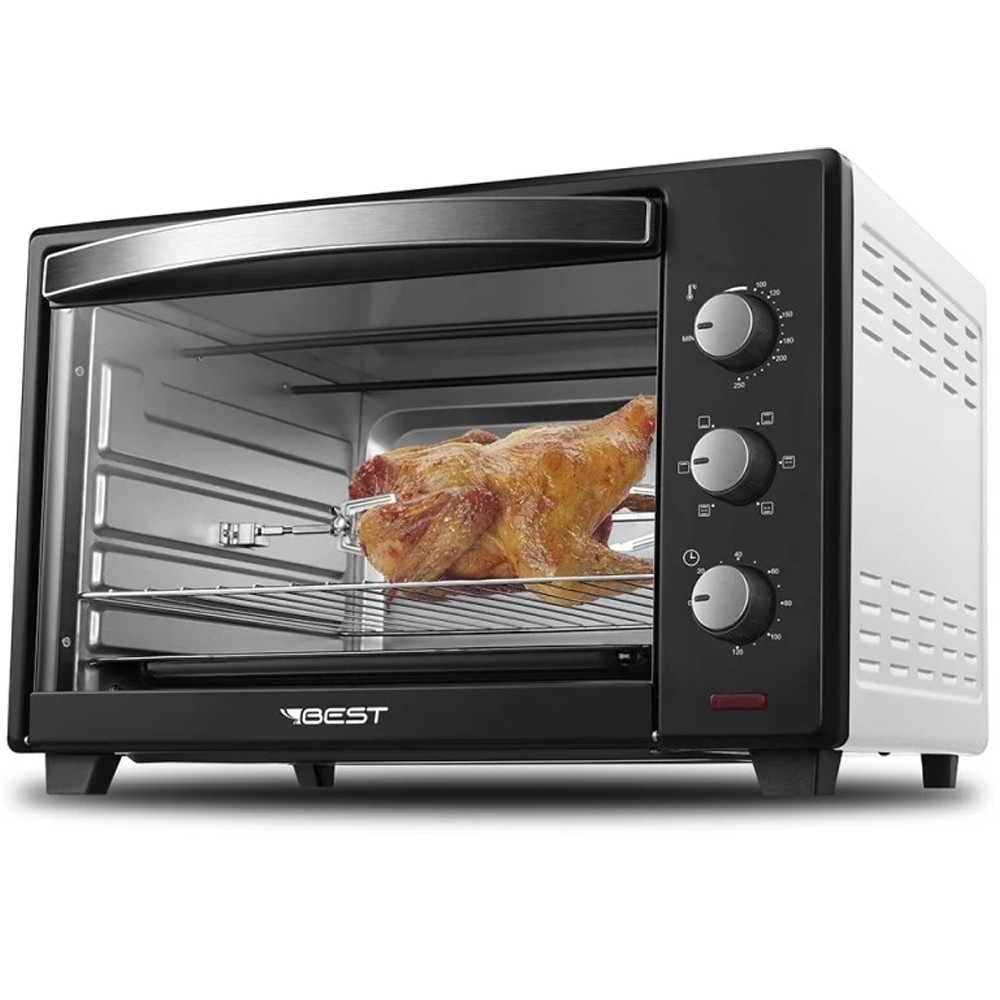 Forno Elétrico C/ Espeto Giratório 48 Litros Best