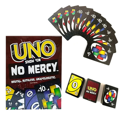Jogo de Cartas Uno No Mercy