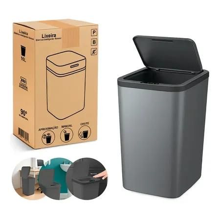 Lixeira com Sensor Automatico