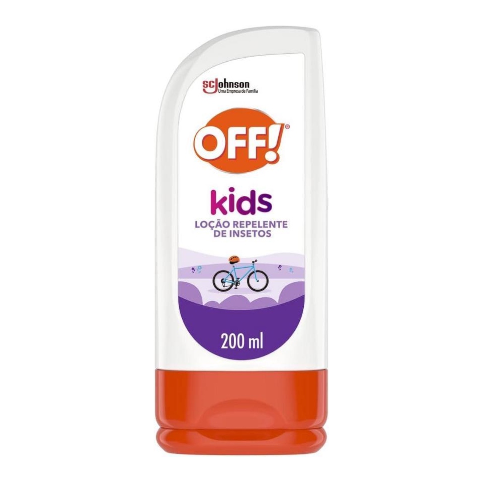 Kids Loção Repelente de Insetos e Mosquitos 200ml