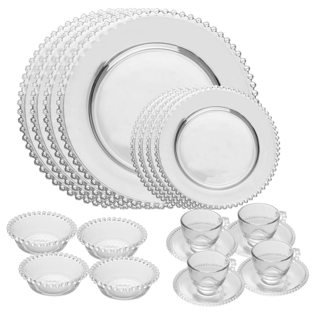 Aparelho de Jantar Wolff Pearl Cristal 20 Peças