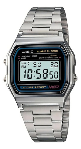 Relogio Casio Unissex Vintage Prata