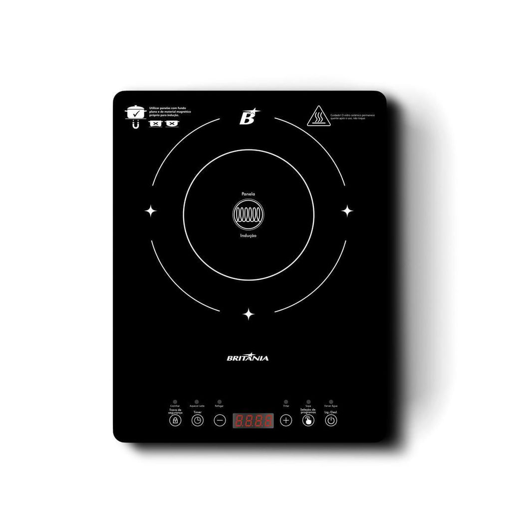 Cooktop 1 Boca de Indução Britânia BCTE10A