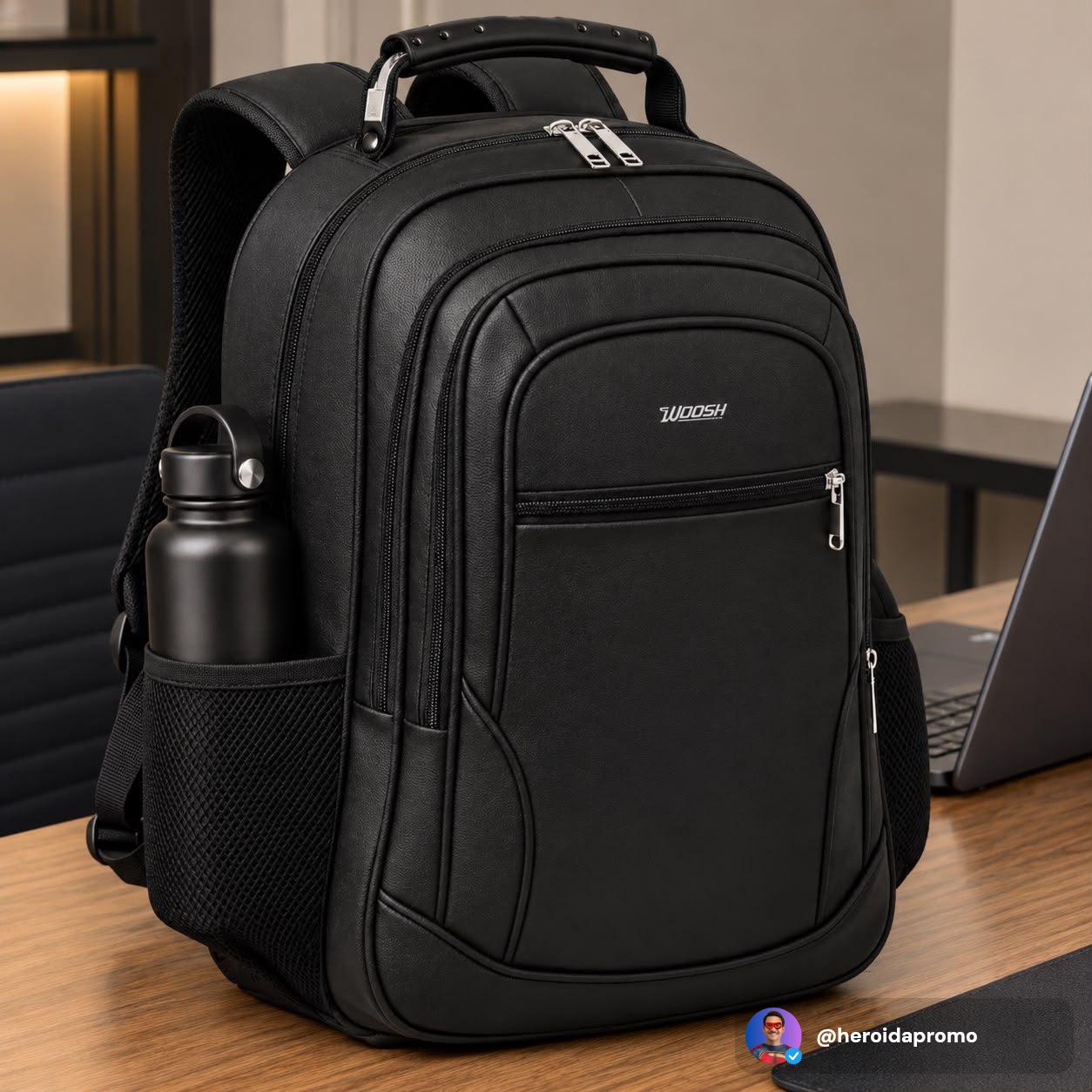 Mochila masculina grande notebook impermeavel reforcada woosh
