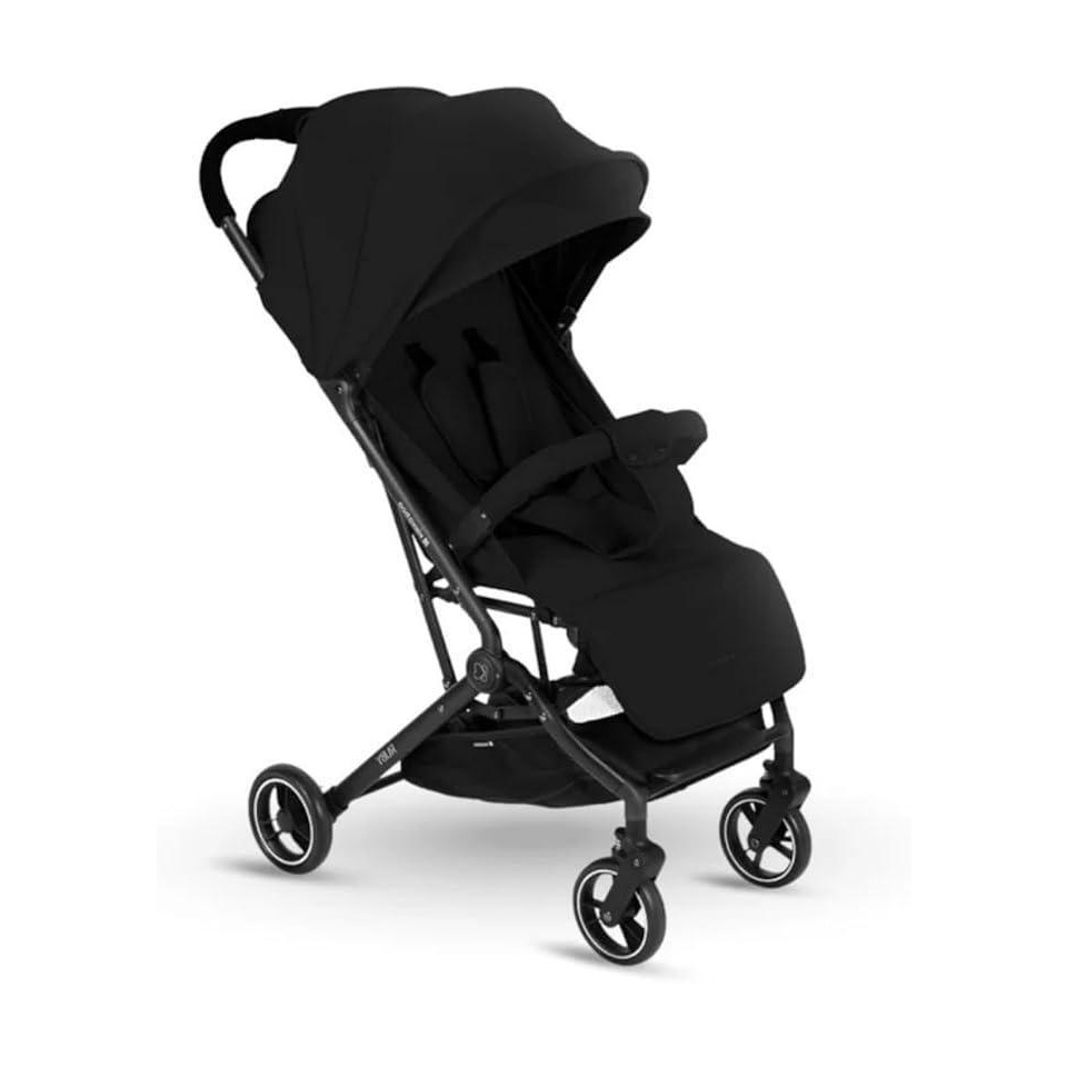 Carrinho de Bebê Ruby Black Ultracompacto Kikkaboo