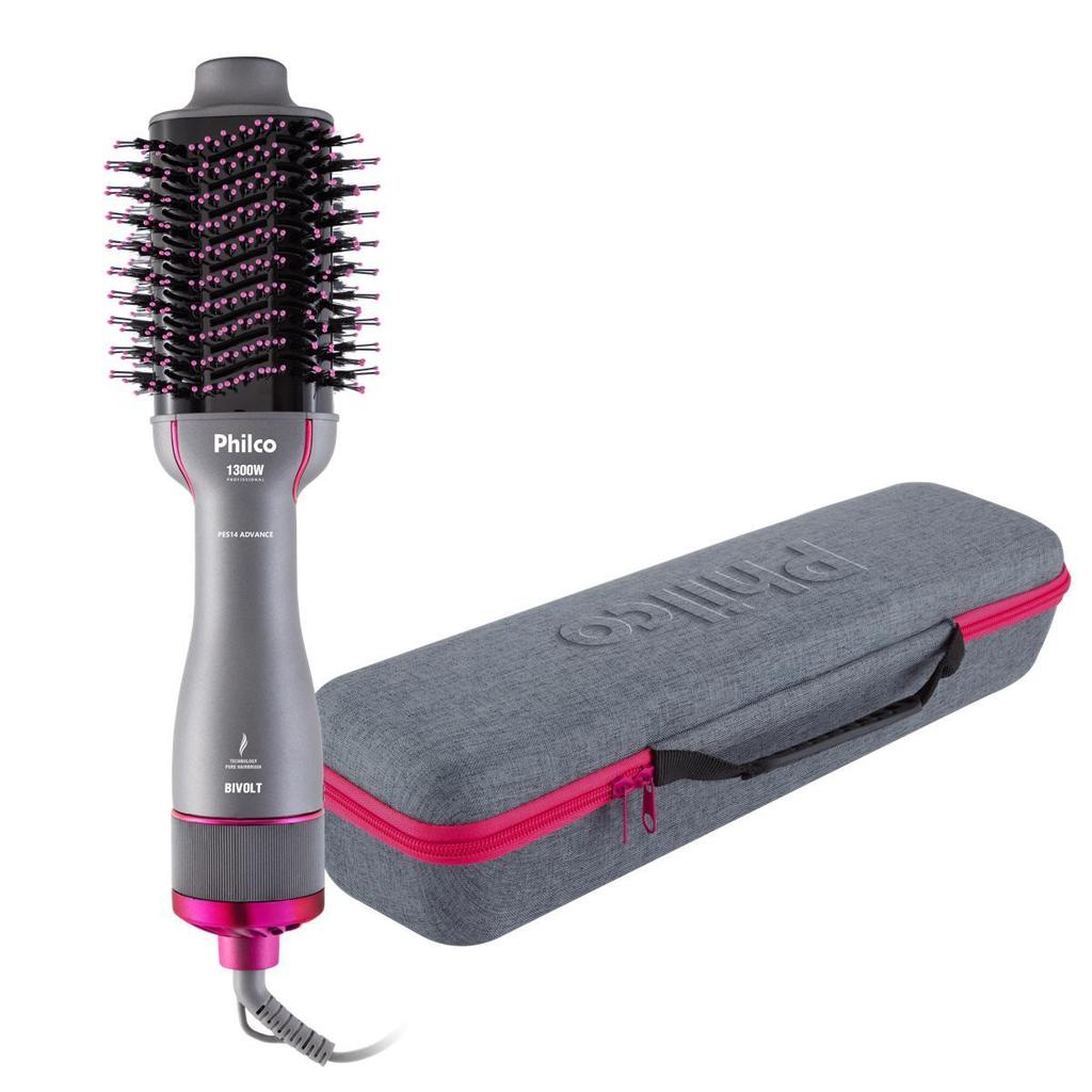 Escova Secadora Philco Soft Advance 1300W Bivolt 4 em 1