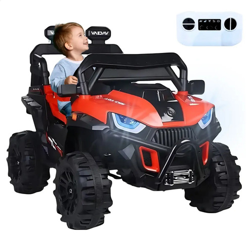Carrinho Elétrico Infantil Mini Carro Passeio Vermelho