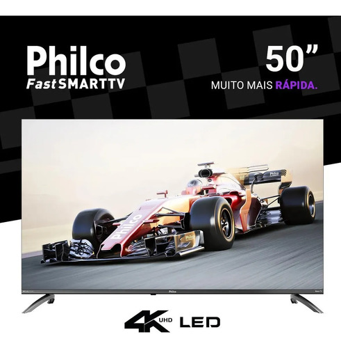 Smart TV Philco 50 P50vik 4K UHD Roku Dolby Audio