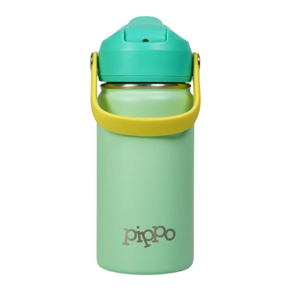 Garrafa Térmica Infantil Aço Inox Verde
