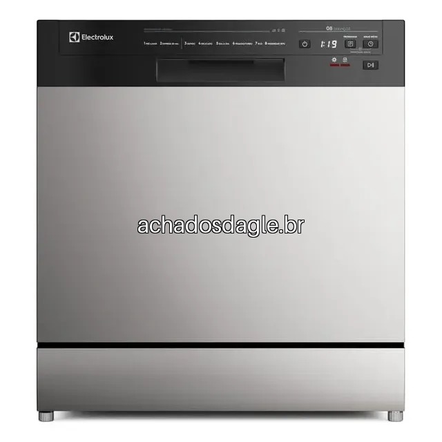 Lava-Louça Electrolux 8 Serviços Inox
