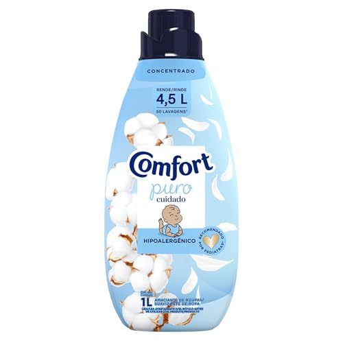 Amaciante Concentrado Comfort Puro Cuidado 1L