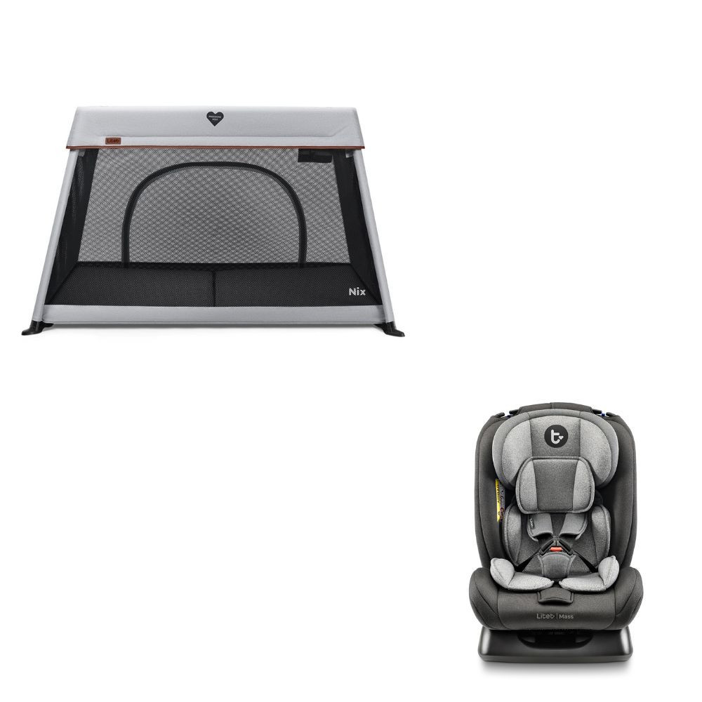 Kit Berço Nix 2 em 1 e Cadeirinha para Carro Litet 0-36kg