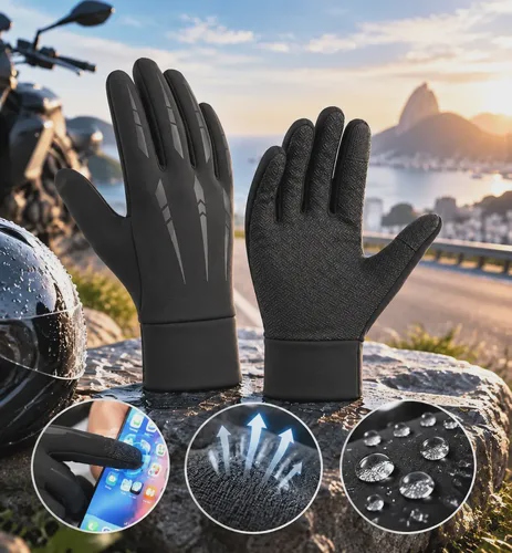 Luva para moto verão respirável proteção solar leve antiderrapante malha fresca luva protetora para motociclista táti...